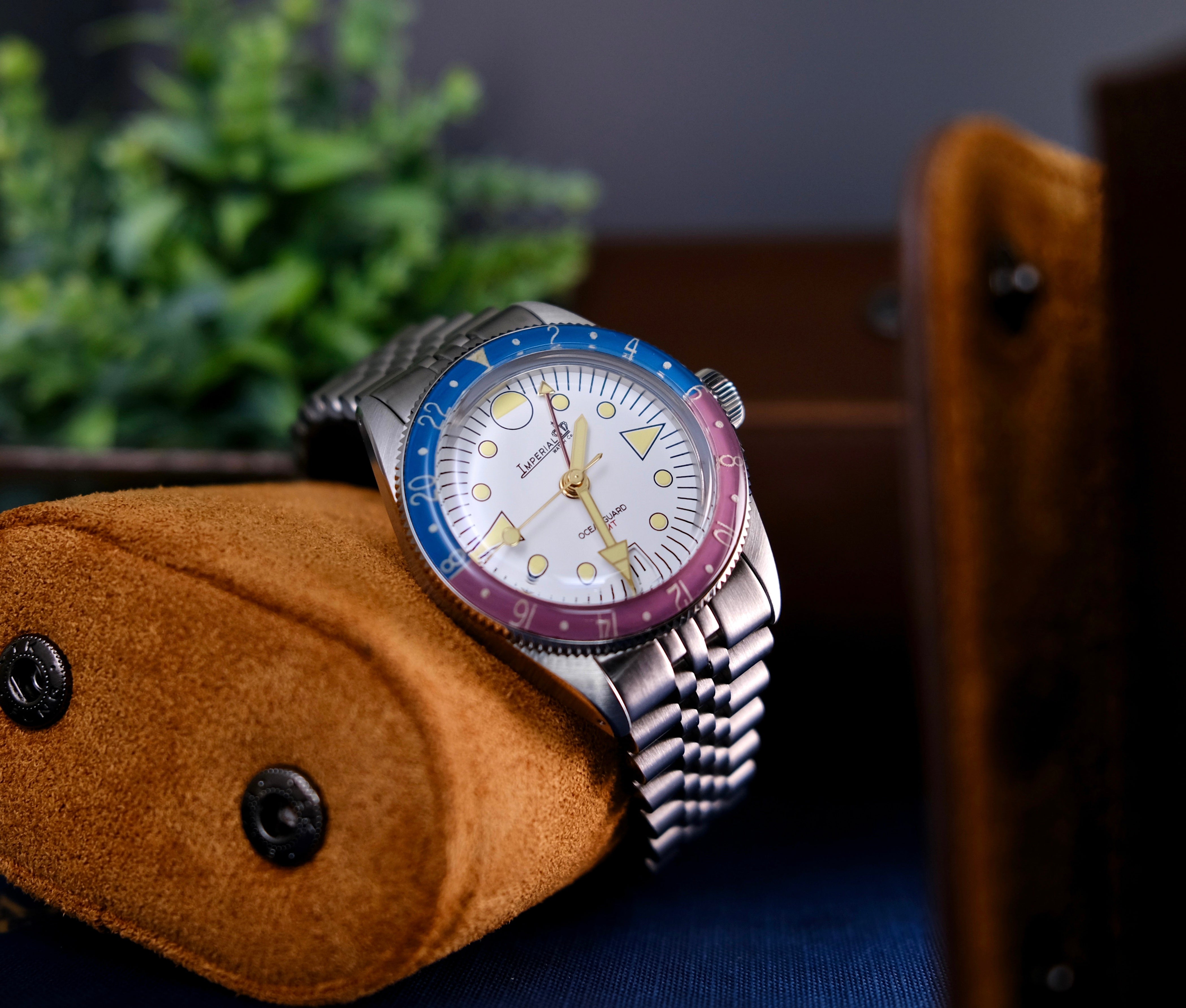 Imperial Watch Co. X Odokadolo Collab - "Cotton Candy"