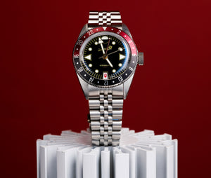 Oceanguard GMT - Jet Black w/ Coke Bezel