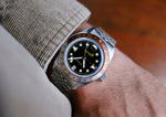 Load image into Gallery viewer, Oceanguard GMT - Jet Black w/ Rootbeer Bezel
