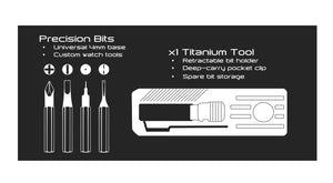 Slidecatch Grey Titanium - EDC Tool