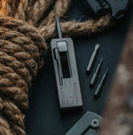 Load image into Gallery viewer, Slidecatch Grey Titanium - EDC Tool
