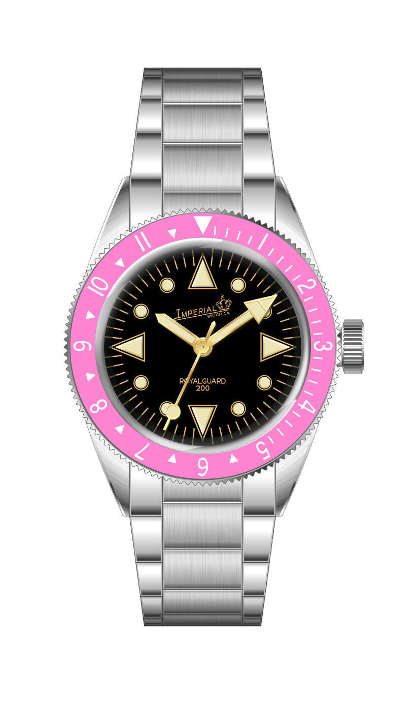 Imperial Watch Co. X Odokadolo Collab Pink Royalty