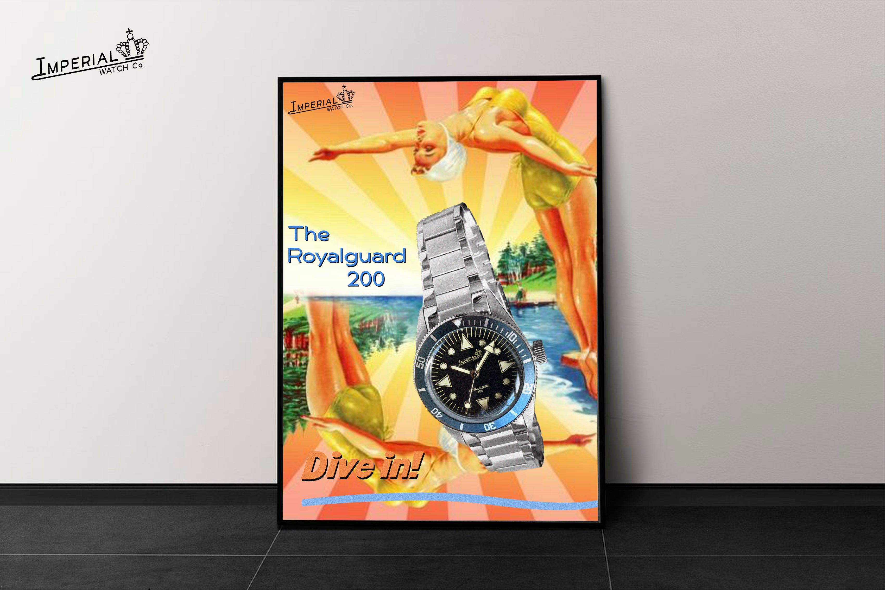 Limited Edition Poster - Diving Distraction